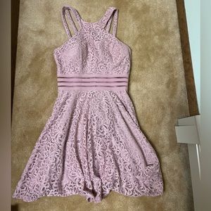 Light pink midi/mini dress